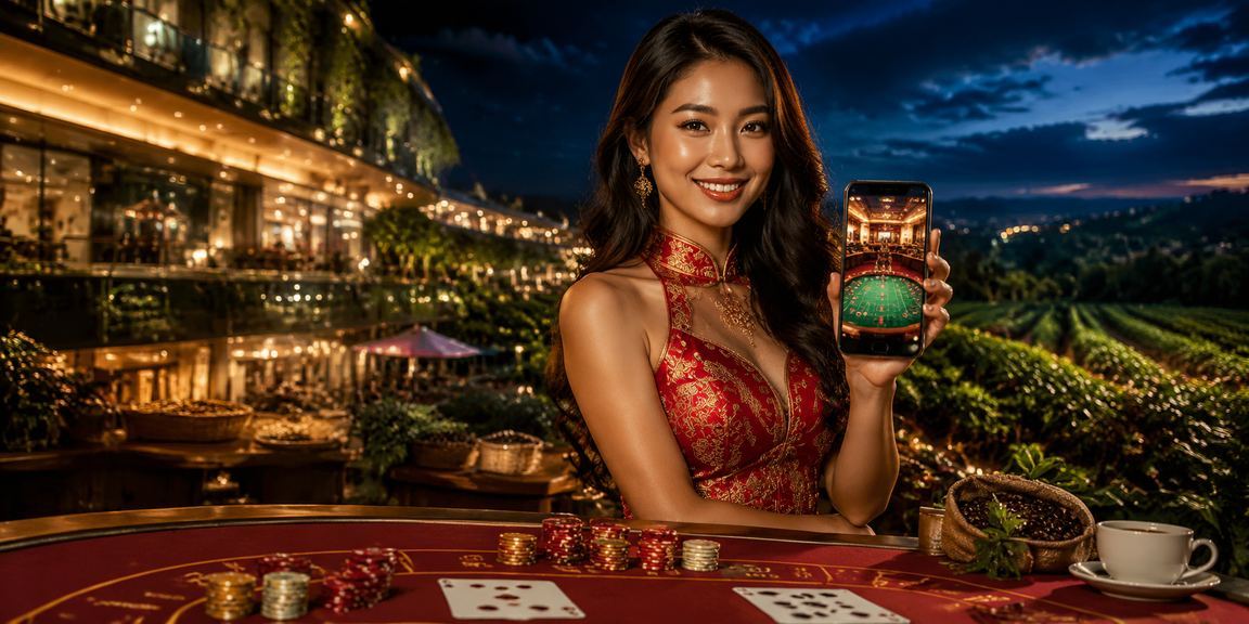 Người chơi Buôn Ma Thuột trải nghiệm Baccarat trực tuyến tại me2 bên ly cà phê
