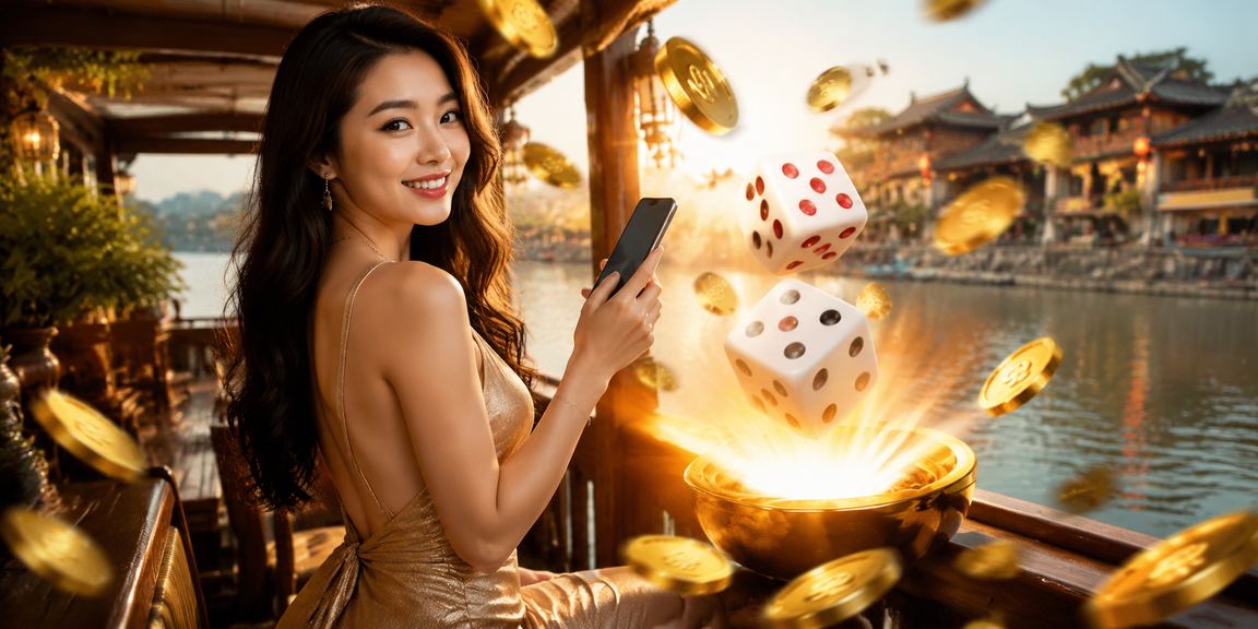 Người chơi thư giãn với ly cà phê và trò Tài Xỉu trực tuyến tại Huế